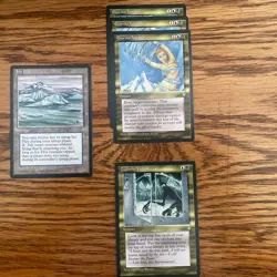 MTG: Ice Age 95 Card Lot - 50 Blue, 35 Black, 5 Artifacts, Multicolor, Empty Box - Image 3