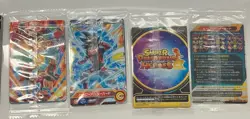Dragon Ball Heroes Promo 6 Card Set Unopened Goku Gogeta Hero Avatar Limited - Image 2