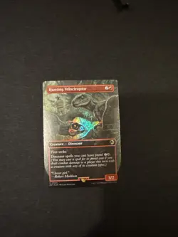 Hunting Velociraptor (Borderless): Jurassic Pikachu World Collection Foil - Image 3