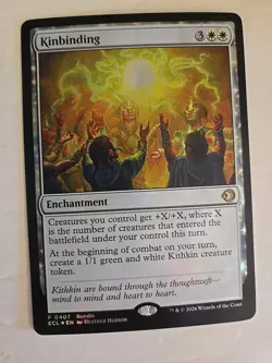 Foil Kinbinding (Promo) [Lorwyn Eclipsed] MTG - Image 1