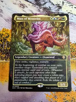 Mass of Mysteries - Extended Art ECC NM MTG - Image 1