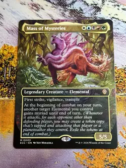Mass of Mysteries - Extended Art ECC NM MTG - Image 2