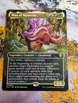 Mass of Mysteries - Extended Art ECC NM MTG - Image 4