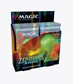 MTG Zendikar Rising Collector Display Box *New Sealed* 12 Boosters Free Ship - Image 1