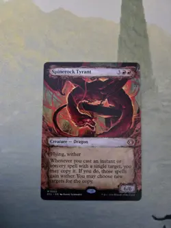MTG ECL Spinerock Tyrant 0322 Showcase NM - Image 1
