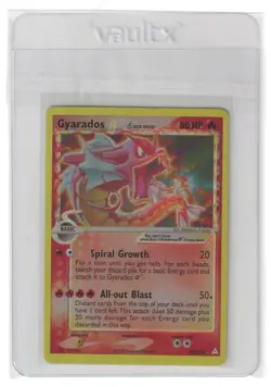 2006 Pokemon EX Holon Phantoms Gyarados GOLD STAR Holo Foil 102/110- Rare - Image 1