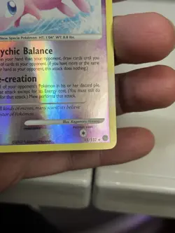 Pokemon - Mew 15/132 - Secret Wonders - Reverse Holo - NM - Image 3