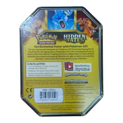 Pokemon TCG Hidden Fates Tin Charizard GX Factory Sealed - Image 2