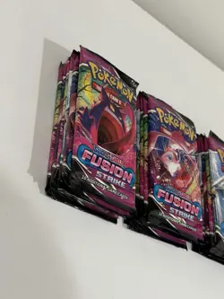 Lot Of 18 Pokemon TCG Fusion Strike Booster Packs Sealed - Ships Fast - Mew 🔥 - Image 2