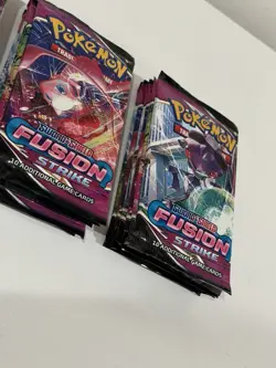 Lot Of 18 Pokemon TCG Fusion Strike Booster Packs Sealed - Ships Fast - Mew 🔥 - Image 4