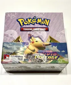 Pokemon Sword and Shield Vivid Voltage Booster Box - Image 1