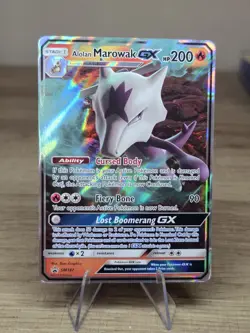 Alolan Marowak GX Promo Pokemon Sun And Moon SM Promos SM187 - Image 5