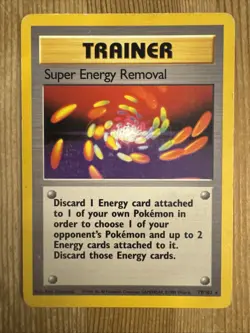 Super Energy Removal - 79/102 - Pokemon Base Set Rare HP/DMG - Image 1