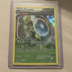 Pokemon TCG Sceptile Primal Clash 9/160 Reverse Holo Holo Rare ✅NM / MINT✅ - Image 1