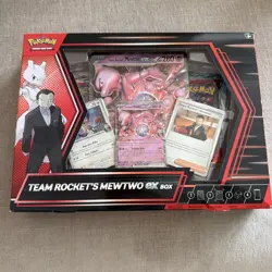 Pokemon TCG Rocket’s Mewtwo Ex Box NEW & SEALED Destined Rivals Journey Packs - Image 1
