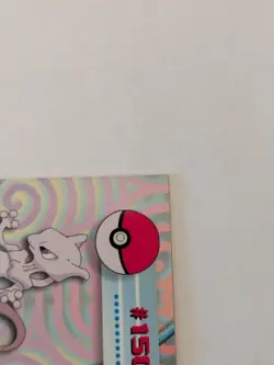 2000 Pokemon Topps Chrome Mewtwo #150 TV Animation Edition Holo Foil LP/NM - Image 5