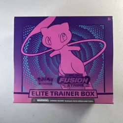 Pokemon TCG: Sword & Shield Fusion Strike Elite Trainer Box ETB New *TEAR* # 2 820650809330 - Image 1