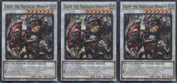 3x Zalen the Shackled Dragon | BPRO-EN042 | SR | 1st Ed | NM | YuGiOh - Image 1