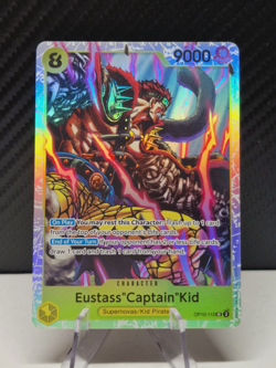 ONE PIECE EUSTASS "CAPTAIN" KID OP10-112 SUPER RARE ENG PRB02 - Image 1