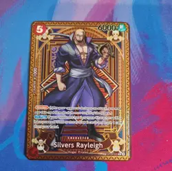 Silvers Rayleigh SP OP09-005 A Fist Of Divine Speed One Piece TCG ENGLISH - Image 1