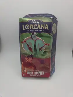 Disney Lorcana TCG First Chapter Starter Deck - Emerald & Ruby 2023 Sealed - Image 1