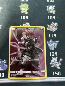 Armored Mewtwo SM228 2019 Sun And Moon Holo Pokemon Tcg Card NM - Image 1