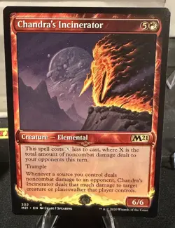 Chandra's Incinerator (Showcase) R Core Set 2021 302 Rare - Image 1