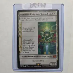Summon: Knights of Round MTG Final Fantasy 0036 Mythic- Magic the Gathering - Image 2