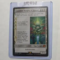Summon: Knights of Round MTG Final Fantasy 0036 Mythic- Magic the Gathering - Image 3