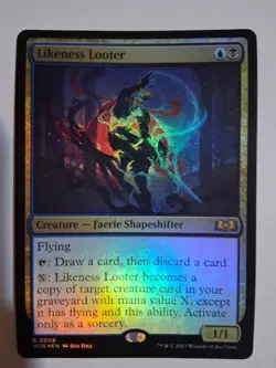 Likeness Looter (0208) Wilds of Eldraine Magic The Gathering NM Condition MTG - Image 1