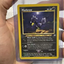 Pokemon Card - Murkrow Neo Genesis 24/111 Rare Vintage Nintendo NM Pokemon WOTC - Image 1