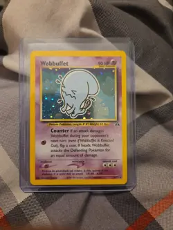 Pokemon Wobbuffet Neo Discovery Holo 16/75 NM - Image 1