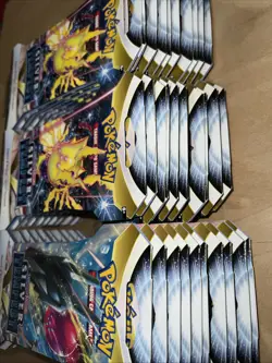 x30 Silver Tempest Sleeved Booster Pack Lot POKEMON TCG - Image 2