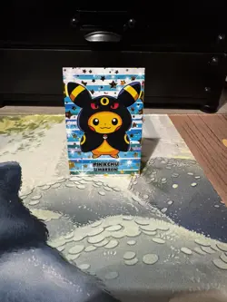 Pikachu Umbreon Poncho - Gold Holo Box Hit - Card Database Attacks 2 - Pokemon - Image 1