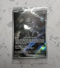 Pokemon Sealed Mewtwo 52 Black Star Promo SVP 151 Rare Full Art Chase New Holo - Image 1