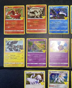 Pokemon TCG 25th Celebrations cards 2021 Bundle x 13 cards -LP/NM - Image 2