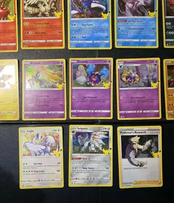 Pokemon TCG 25th Celebrations cards 2021 Bundle x 13 cards -LP/NM - Image 4