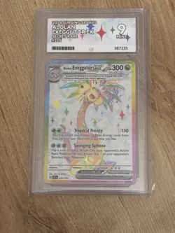 Alolan Exeggutor ex 225/191 [Ultra Rare] Surging Sparks PSA 9 - Pokemon TCG - Image 1