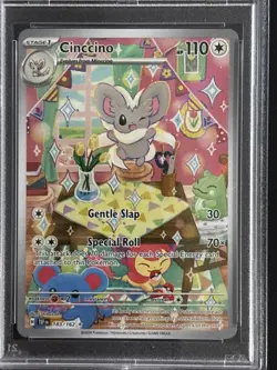 Pokemon TCG: Temporal Forces - Cinccino 183 - Illustration Rare Holo MINT PSA 9 - Image 2