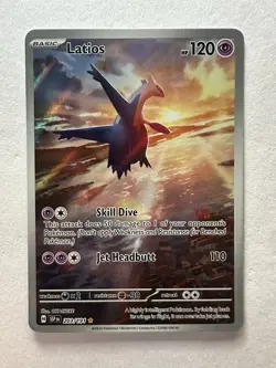 Pokemon Latios Illustration Rare Surging Sparks 203/191 Pokemon TCG - Image 1