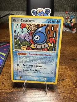 Pokemon TCG Rain Castform 23/101 Hidden Legends 2004 - Image 1
