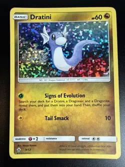 Dratini 9/12 2018 McDonald's Pokemon Promo Holo - Image 1