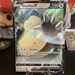 Snorlax V 141/202 - Pokemon - SWSH01: Sword & Shield Base Set - Image 1