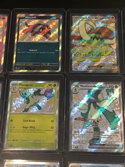 Pokemon Lot of 15 Black Star Promo Full Art Shiny & Baby Shiny Paldean Fates TCG - Image 3