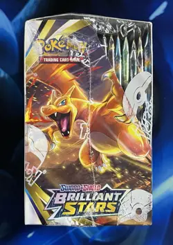 Pokemon 2022 Sword & Shield Brilliant Stars Booster Box TCG Sealed Nm Mint - Image 2