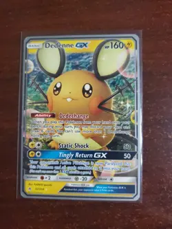 Dedenne GX 57/214 Unbroken Bonds Sun&Moon World Championship Deck Pokemon TCG NM - Image 1