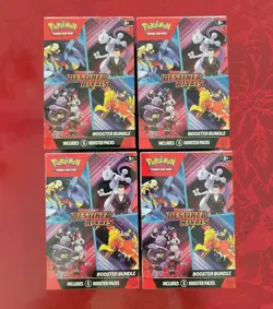 4- Pokemon TCG Destined Rivals Booster Bundle Boxes Brand New Factory Sealed - Image 1