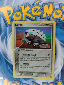 Lairon 32/108 EX Power Keepers Reverse Holo Stamp Pokemon - Image 1
