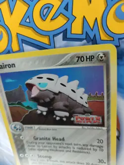 Lairon 32/108 EX Power Keepers Reverse Holo Stamp Pokemon - Image 2