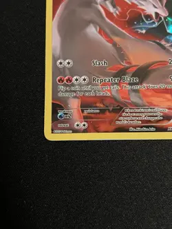 Reshiram XY74 Full Art Holo XY Black Star Promo Pokemon English LP - Image 2